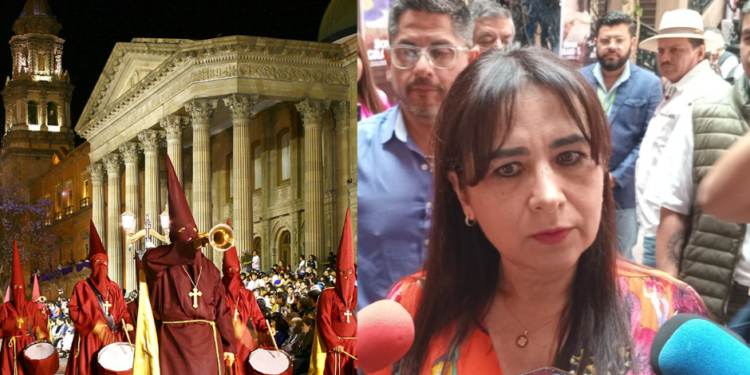 Si se rentarán sillas para la Procesión del Silencio: Secretaria de Cultura