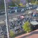 Policía Vial habilita rutas alternas por movilización de maestros en calles de la ciudad