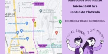 Coordinan protocolo para marcha del 8M