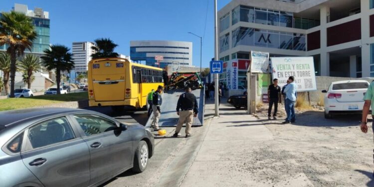 Detuvieron a trabajadores que realizaban obras viales sin autorización
