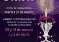 Amplían plazos para los concursos de Altares de Dolores y de elaboración y quema de Judas
