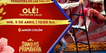 “Primavera en las calles”, actividad dentro del Festival internacional San Luis en Primavera