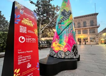 ¡Ya puedes visitar la exposición escultórica monumental “Locos por el Arte”, en el Centro Histórico!