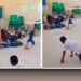 VIDEO| Maestro calmó a sus alumnos en medio de una balacera en Chiapas