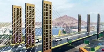 Este es el circuito de puentes atirantados en San Luis Potosí