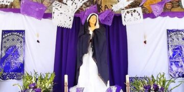 Comunidad Pame busca recursos para restaurar imágenes religiosas previo a Semana Santa