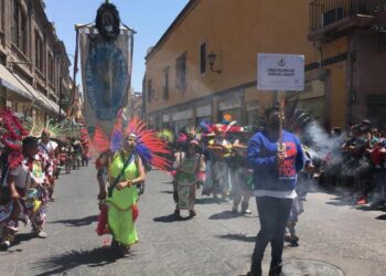 Danzantes del Saucito, una ofrenda de fe que vive en la capital potosina
