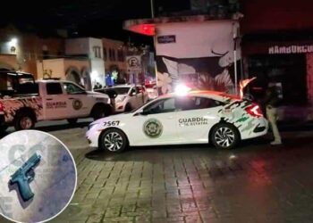 Individuo se enfrenta a policías y resulta herido en calles del Barrio de Tequis