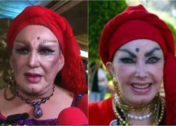 El doctor del Villar acude a homenaje de “la Tigresa” disfrazado de ella y lo destrozan