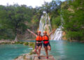 Cascada de Minas Viejas, un paraje escondido que forma parte de la Ruta Turquesa en SLP