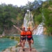 Cascada de Minas Viejas, un paraje escondido que forma parte de la Ruta Turquesa en SLP