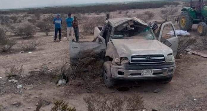 Mueren 2 mujeres al accidentarse una familia regia cerca de Real de Catorce