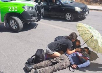 Jóven es atropellado por un motociclista en La Virgen