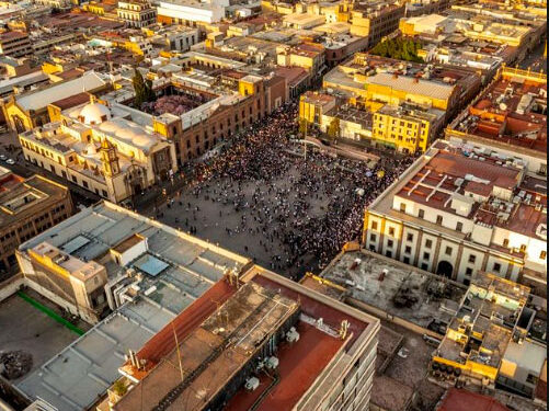 Viernes parcialmente nublado en SLP