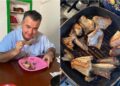 Obispo de Ciudad Valles causa polémica por comer serpiente de cascabel