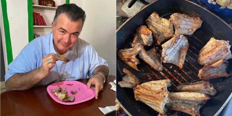 Obispo de Ciudad Valles causa polémica por comer serpiente de cascabel