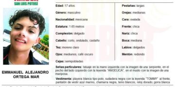 Activan Alerta Ámber para localizar a un adolescente