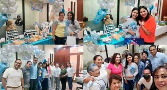 Usan oficinas del Congreso de SLP como sede para “baby shower”