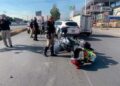 Arrollan a motopatrullero en Salvador Nava