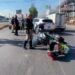 Arrollan a motopatrullero en Salvador Nava