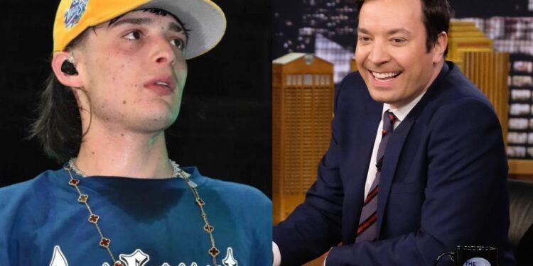Peso Pluma estará en el programa de Jimmy Fallon, famoso presentador de EU