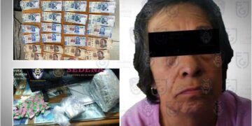Detienen a abuelita con medio kilo de marihuana en Iztapalapa