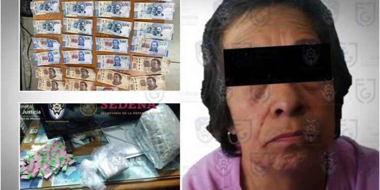 Detienen a abuelita con medio kilo de marihuana en Iztapalapa