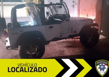 Localizan Jeep que participó en accidente vial en la colonia Popular