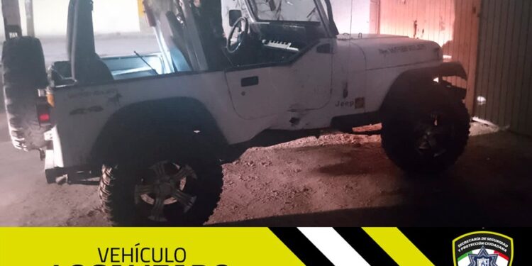 Localizan Jeep que participó en accidente vial en la colonia Popular