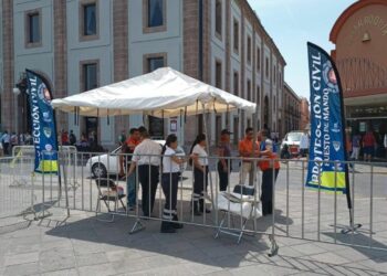Protección Civil Municipal brinda atención continua al público del Festival San Luis en Primavera