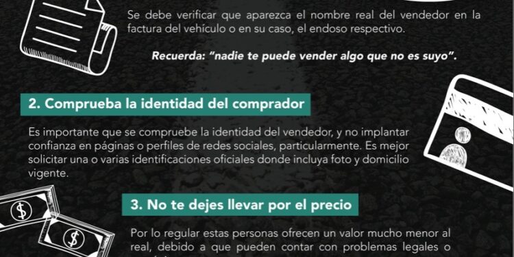 Estas son las recomendaciones para evitar fraude en compra-venta de vehículos