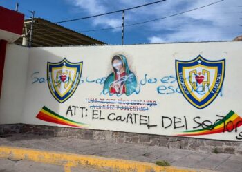“Toman cartas” en el Colegio Guadalupe Victoria, luego de pintas con amenazas
