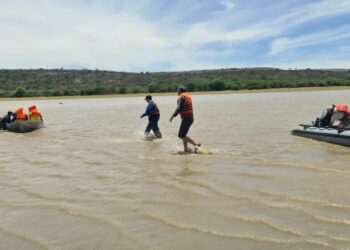 Rescatan cuerpo sin vida en presa de Santa María del Río