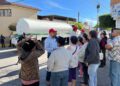 Vecinos bloquean en Calle Simón Díaz por falta de agua