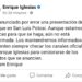 Enrique Iglesias asegura que no está confirmada su participación en la Fenapo