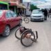 Conductor arrolló a mujer en silla de ruedas