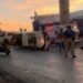 Muere una bebé en fatal choque en el Distribuidor Juárez