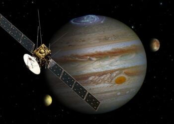 La misión espacial “Juice” tardó ocho años en llegar a Júpiter