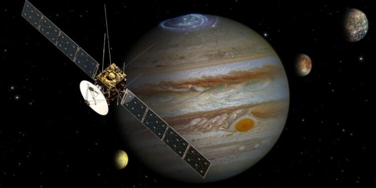 La misión espacial “Juice” tardó ocho años en llegar a Júpiter