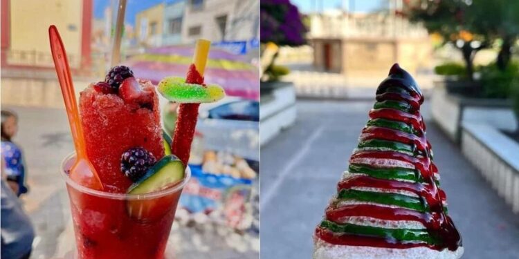 Desde Cerritos en San Luis Potosí, los raspados y pirulís tradicionales de garambullo