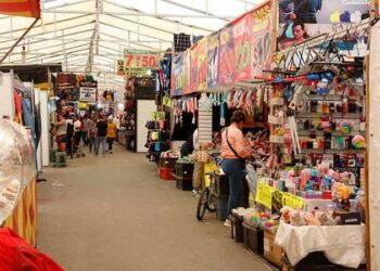Reportan bajas ventas en la Feria Nacional de la Enchilada