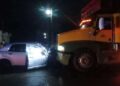 En fatal choque muere mujer al chocar contra un camión cañero en El Naranjo