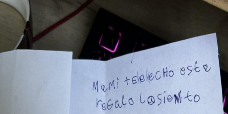 Carta de niño pidiendo perdón por sus travesuras se viraliza