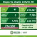 SLP con 41 nuevos casos de Covid-19