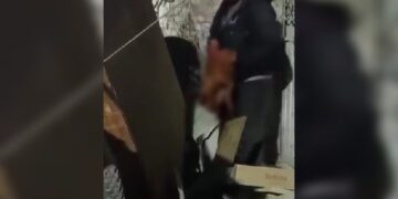 VIDEO: Captan a hombre en situación de calle comiéndose a un perro en Guanajuato