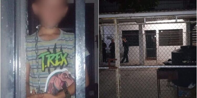 VIDEO: ¡Encadenado y sin comida! Así dejaron mamá y novio al niño Lían en una casa en Tabasco