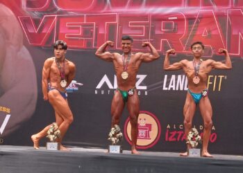 Fisicoculturistas potosinos brillaron en el Nacional