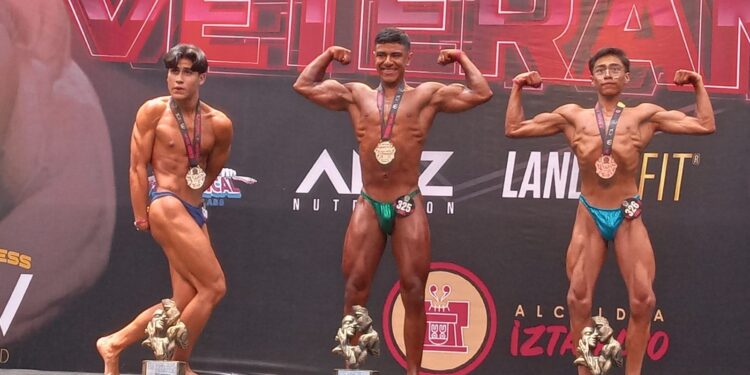 Fisicoculturistas potosinos brillaron en el Nacional