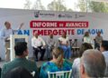 Presentan Informe de Avances del Plan Emergente de Agua