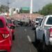 Registran volcadura de un auto en Salvador Nava